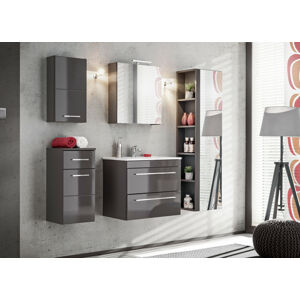 ArtCom Kúpeľňová zostava TWIST Grey Twist: keramické umývadlo 60 cm UM-2060RB: 61 x 18 x 40 cm