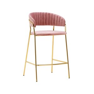 ArtKing Barová stolička MARGO 65 staro-ružová| poškodená