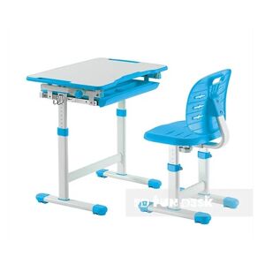 Fundesk Rastúci stôl PICCOLINO III | blue so stoličkou