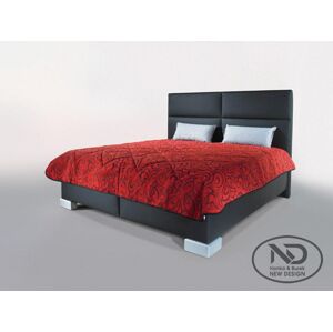 New Design  Manželská posteľ SENTI 160 | ND4 Varianta: s roštom ND4 / s matracom CONTINENTAL