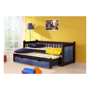 ArtBed Detská posteľ s prístelkou FILIP Prevedenie: Morenie - Farba