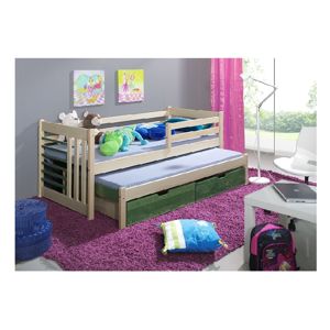 ArtBed Detská posteľ s prístelkou Szymon Prevedenie: Morenie - Akryl