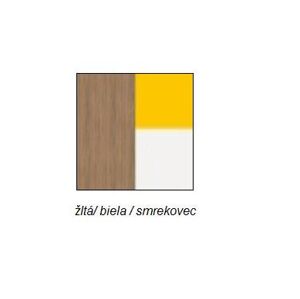 Meblar  Obývacia stena Sajmon B Farba: Žltá