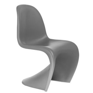 Stolička Balance /inšpirovaná Panton Chair/ Farba: Tmavo sivá